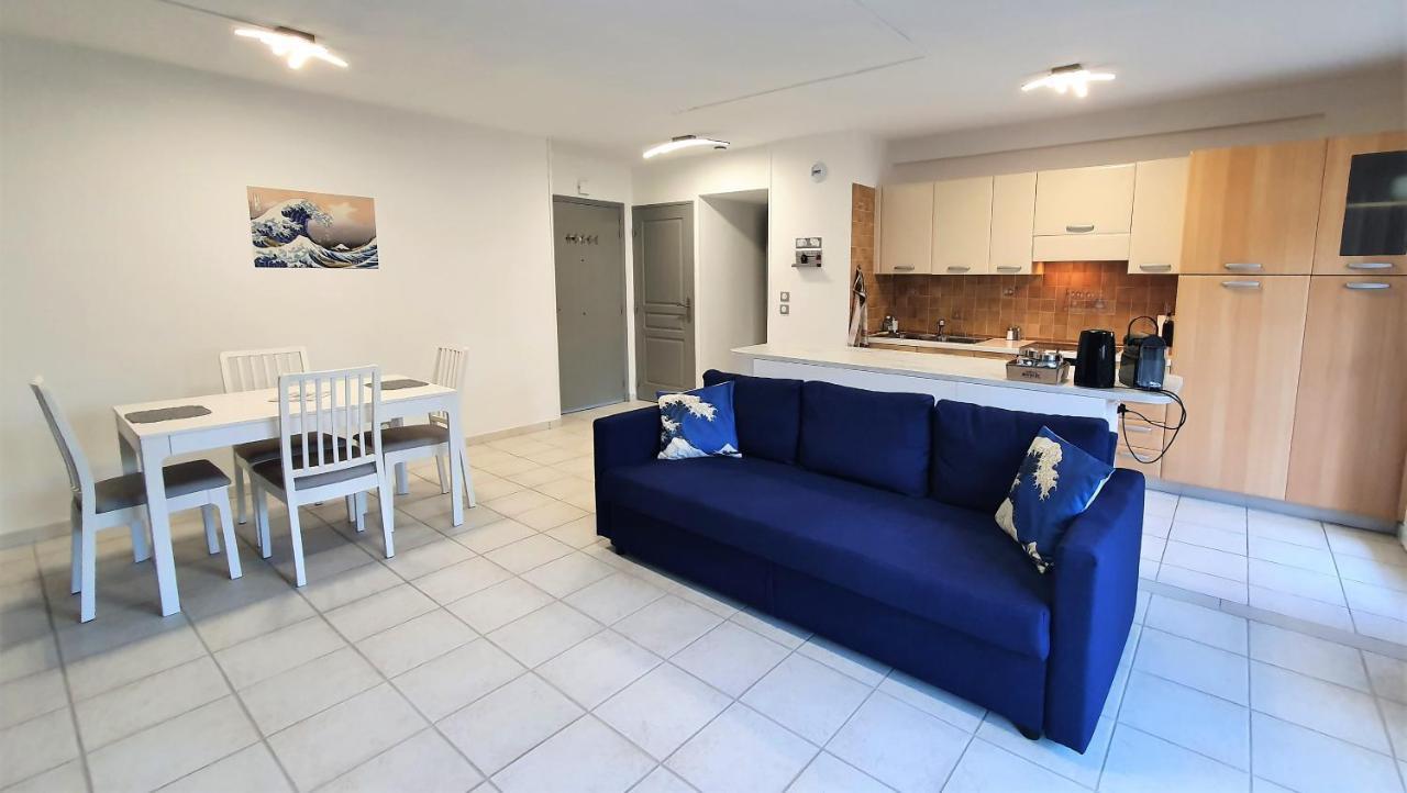 L'Atalante, 2 Pieces 47M2 Renove Residence Piscine Villeneuve-Loubet Eksteriør billede